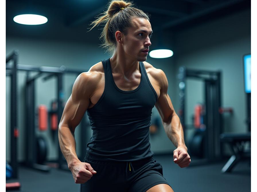 Elite athlete training with advanced performance optimisation techniques and sports science methods